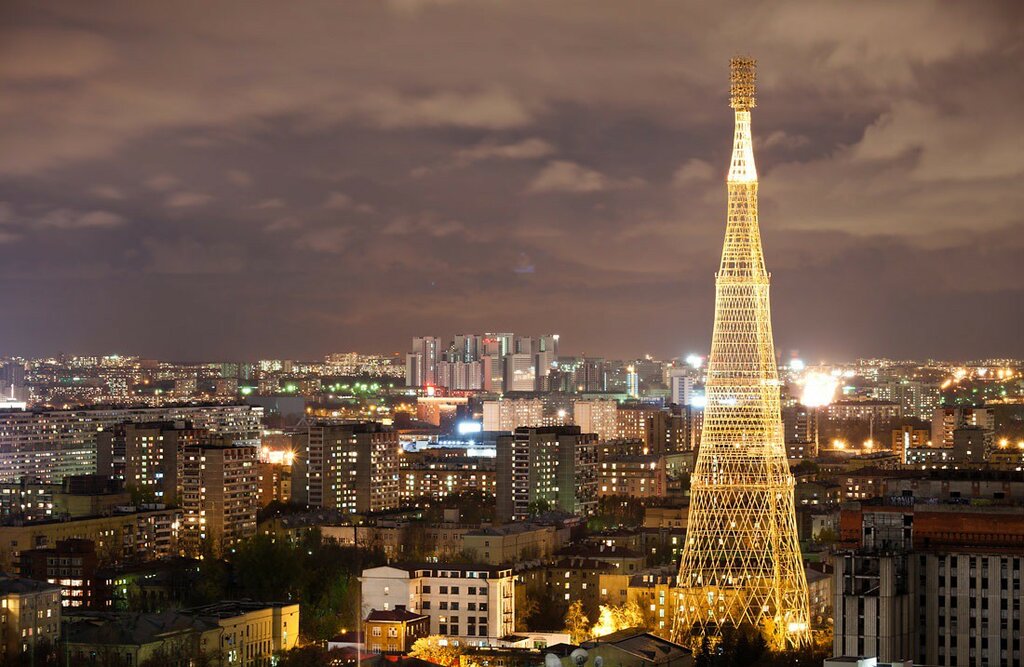 Достопримечательность Шуховская башня, Москва, фото