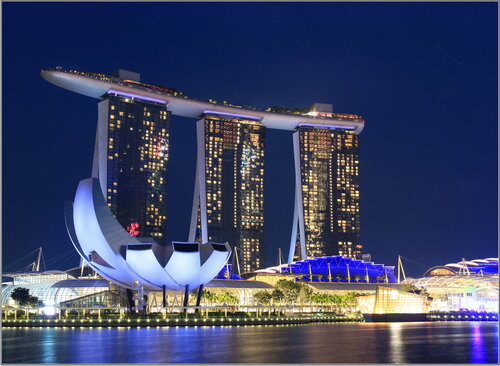 Гостиница Marina Bay Sands в Сингапуре