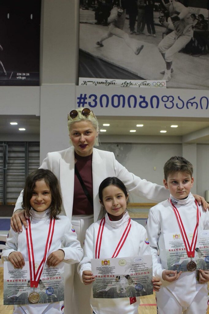 Двинина Валерия фехтование