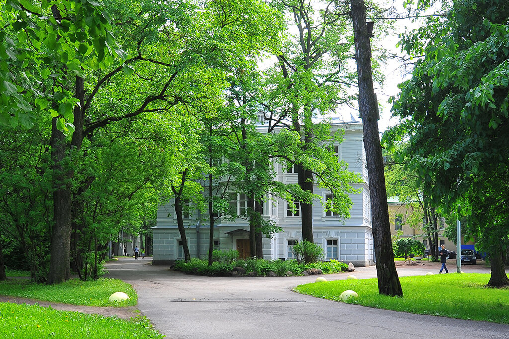 Müzeler ve sanat galerileri Kirov Central Park. Yelagin Island, Saint‑Petersburg, foto