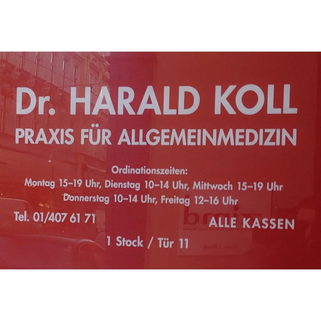 Private practice doctors Dr. Harald Koll, Vienna, photo