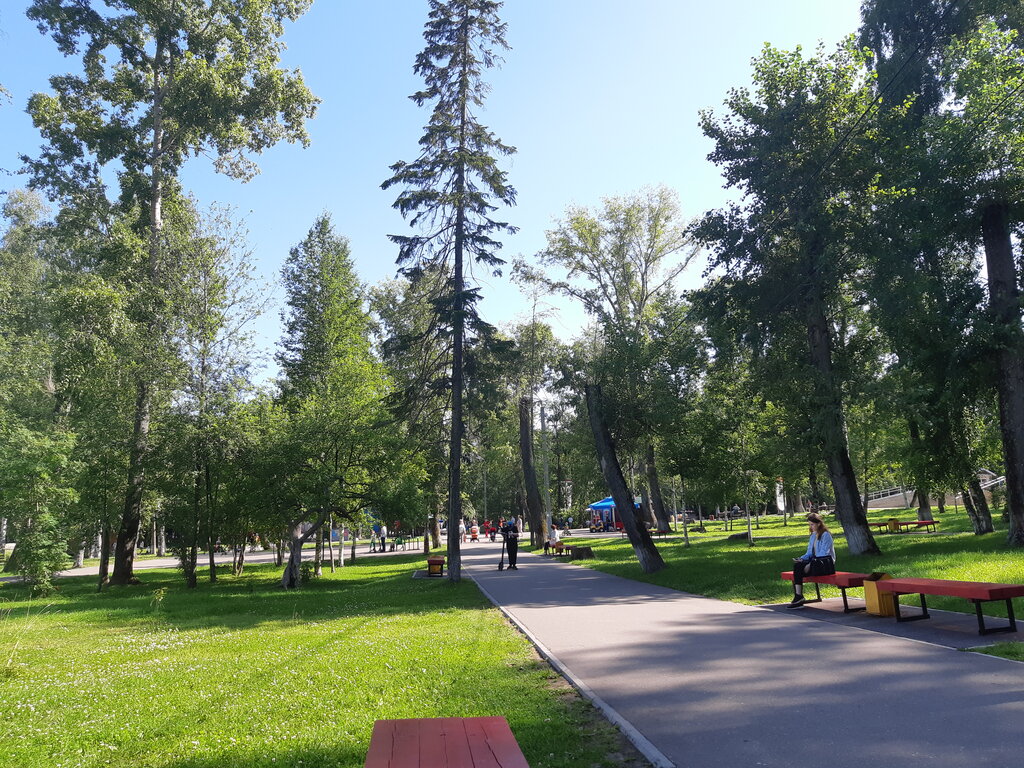 Kültür ve eğlence parkları Kirovsky Park, Syktivkar, foto