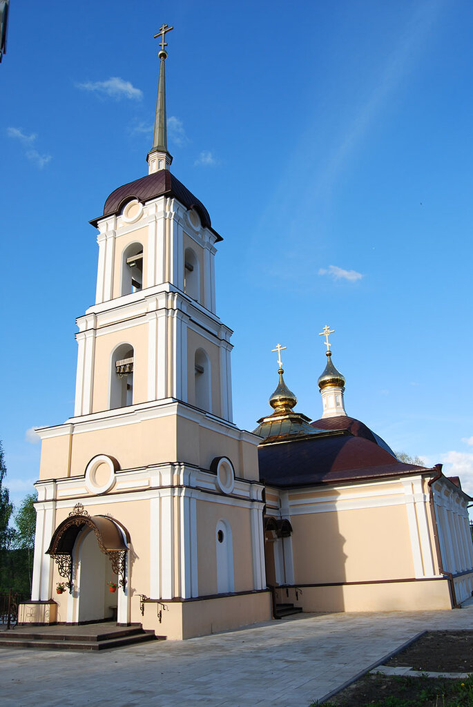 Orthodox church Church of the Nativity of the blessed virgin Mary in Nikolskoye, Kaluga Oblast, photo