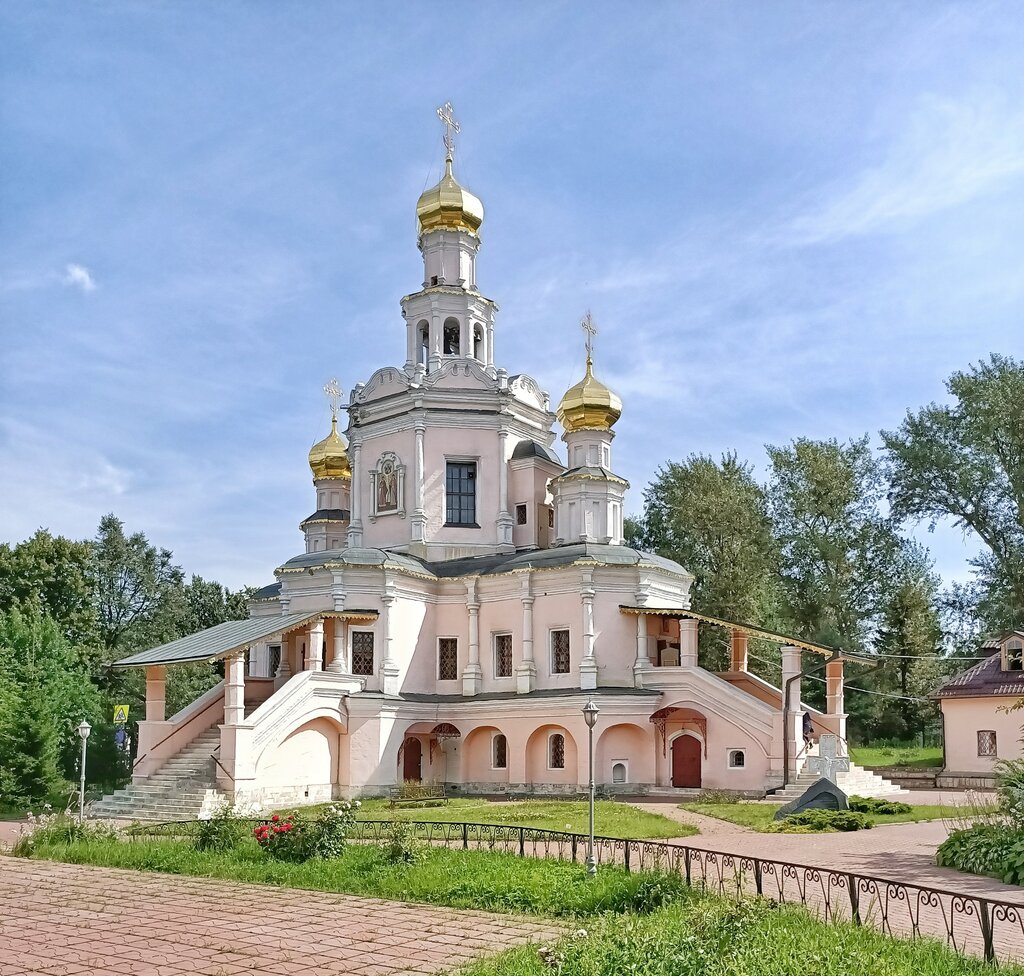 Orthodox church Church of the Holy Noble Princes Boris and Gleb in Zyuzin, Moscow, photo