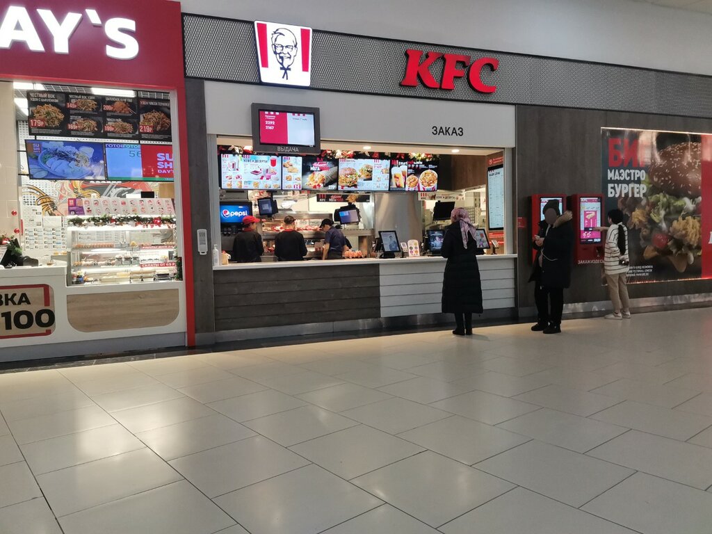 Тез тамақтану KFC, Новосибирск, фото