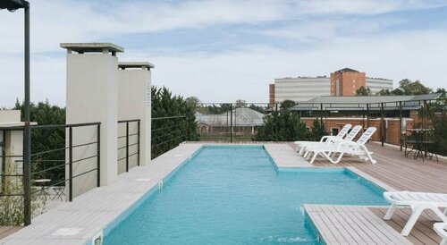 Внешний вид отеля Casa Campus Pilar Suites в Ле Лонхе, фото 3