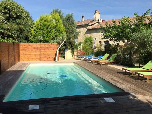 Гостиница Les Chambres d'hôtes Clos Semper Felix в Марманде