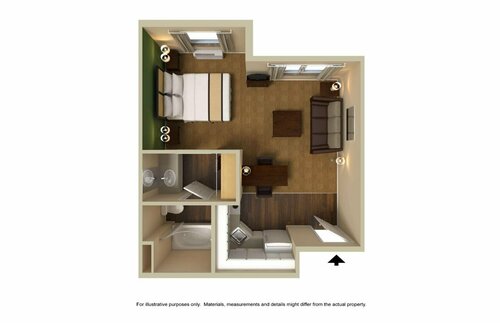 Гостиница Extended Stay America Suites Washington Dc Gaithersburg N в Гейтерсберге