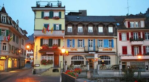Гостиница The Aarburg в Интерлакене