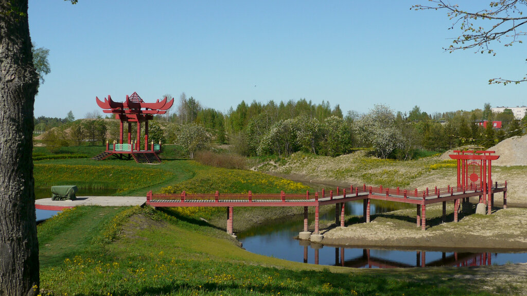 Landmark, attraction Китайская беседка в усадьбе Марьино, Saint‑Petersburg and Leningrad Oblast, photo
