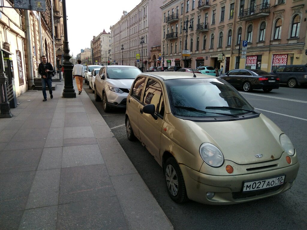 Автомобильная парковка Автомобильная парковка № 1125, Санкт‑Петербург, фото