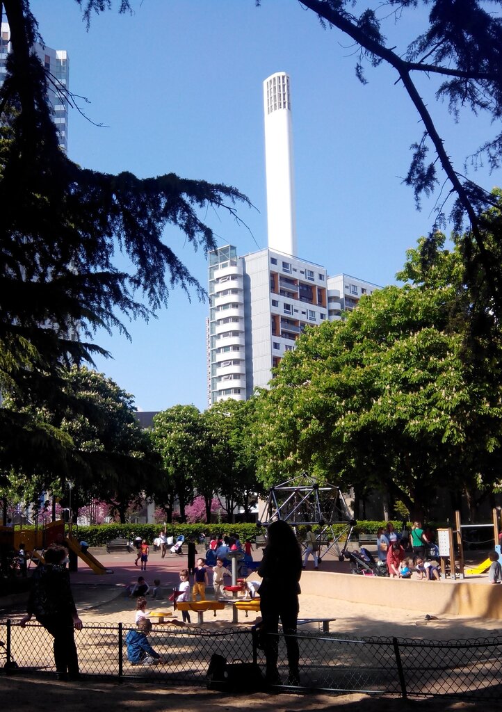 Park Square Pablo-Casals, Paris, photo