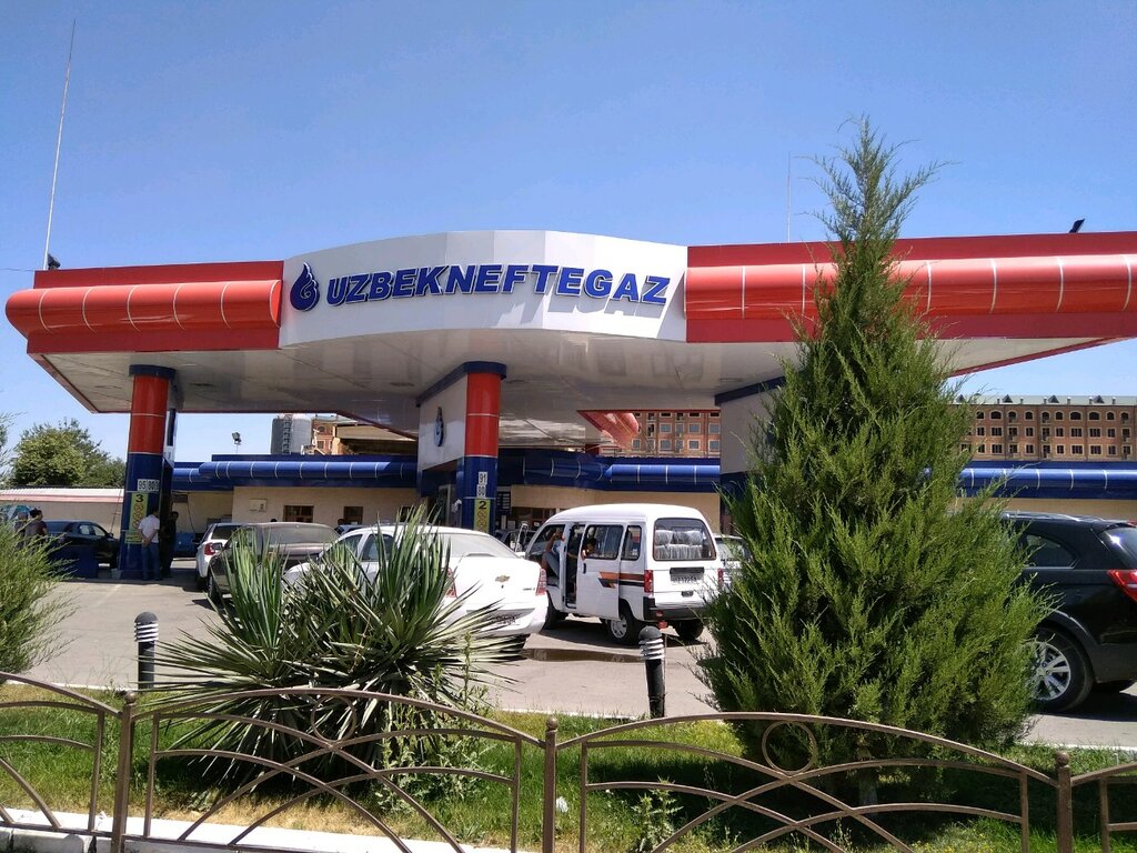 Gas station Uzbekneftegaz, Samarkand, photo