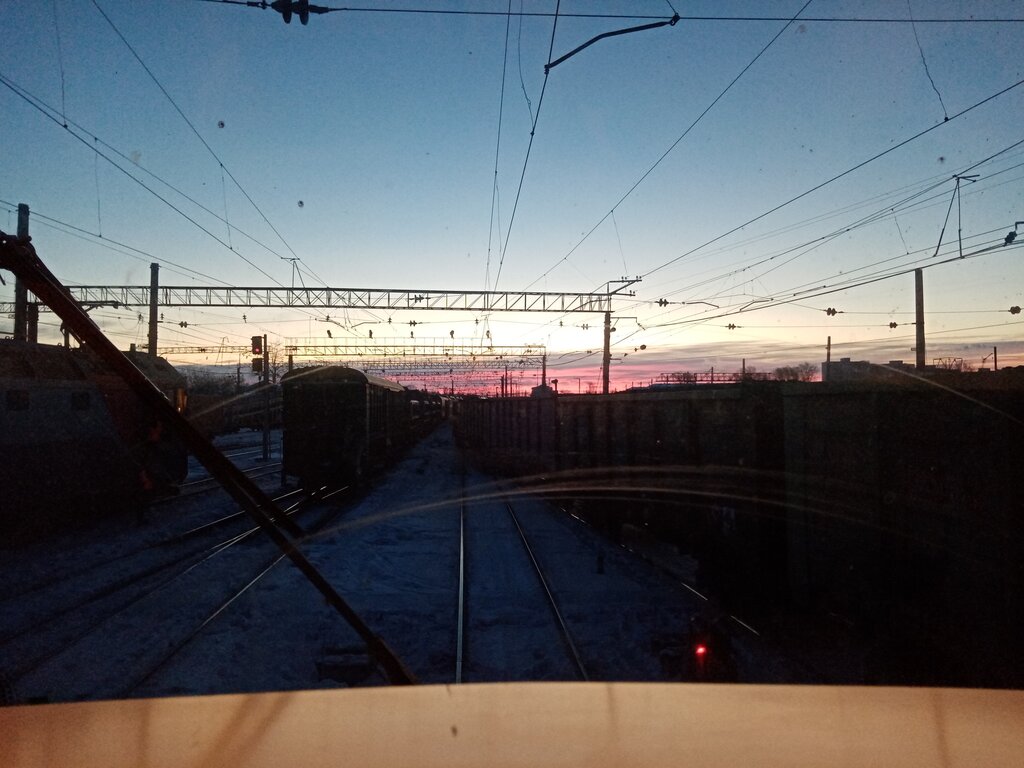Railway operations and maintenance RZhD Zapadno-Sibirskaya zheleznaya doroga Motorvagonnoye depo Omsk, Omsk, photo