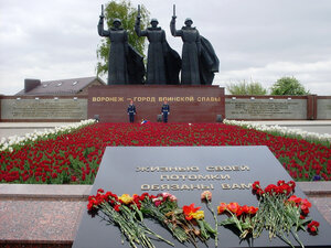 Chizhovsky bridgehead (Voronezh, ulitsa 20-letiya Oktyabrya, 37Д), monument, memorial
