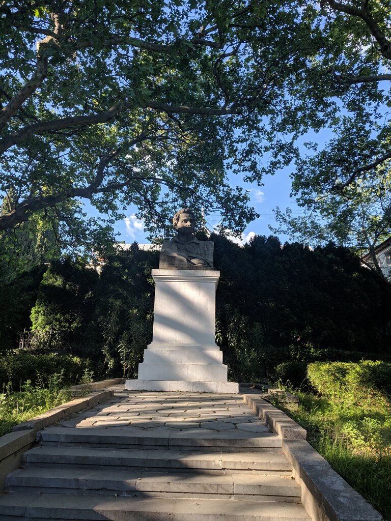 Genre sculpture Памятник А. С. Пушкину, Republic of Crimea, photo