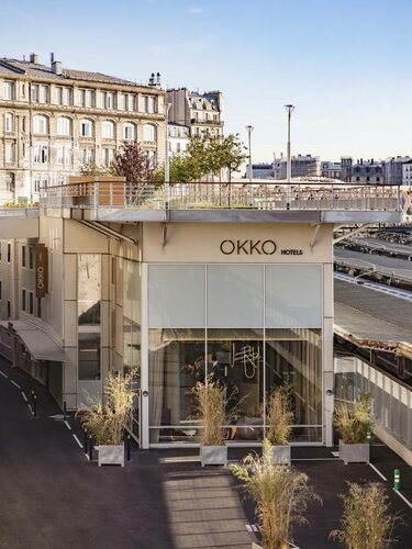 Внешний вид отеля Okko Hotels Nantes Chateau в Нанте, фото 1
