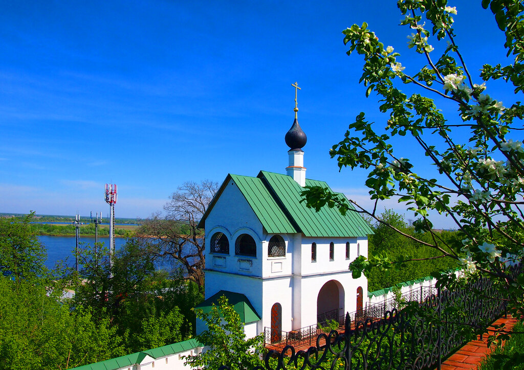 Orthodox church Tserkov Sergiya Radonezhskogo v Spasskom monastyre, Murom, photo