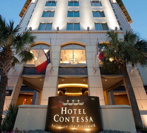 Внешний вид отеля Hotel Contessa в Сан-Антонио, фото 1