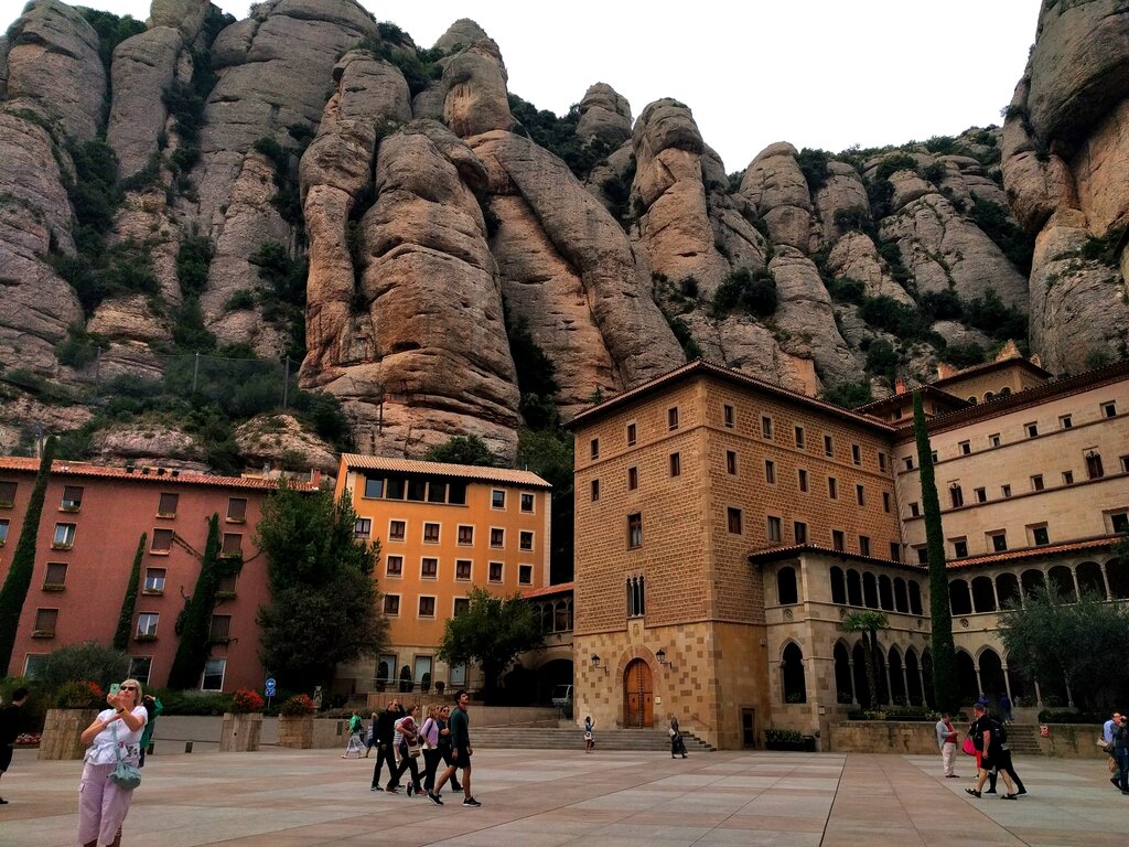 Monastery, convent, abbey Santa Maria de Montserrat Abbey, Catalonia, photo