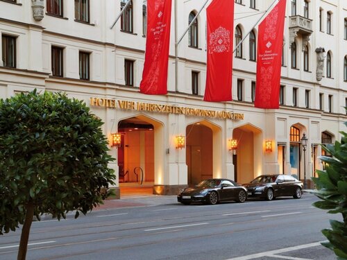 Внешний вид отеля Hotel Vier Jahreszeiten Kempinski Munchen в Мюнхене, фото 3