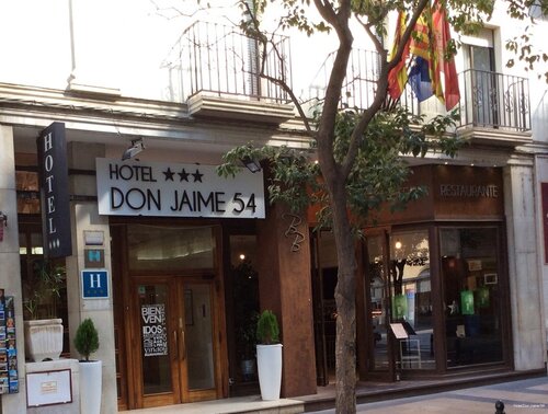 Внешний вид отеля Hotel Don Jaime 54 в Сарагосе, фото 1