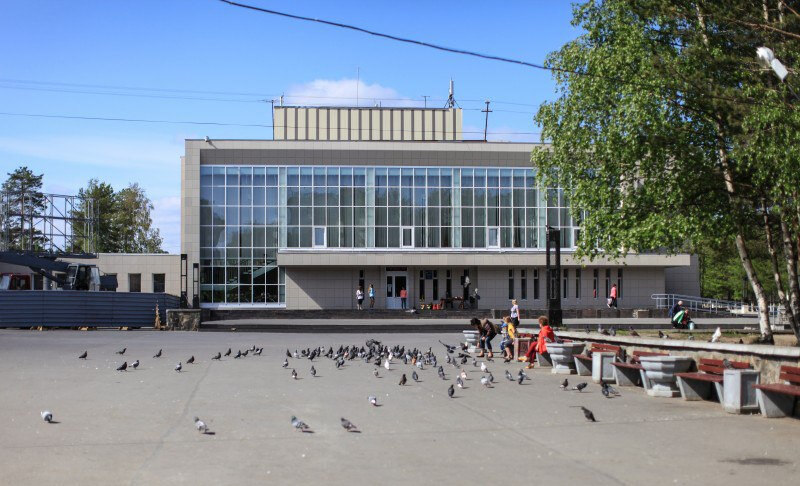 House of culture Городской дворец культуры г. Полярные Зори, Polyarnie Zori, photo