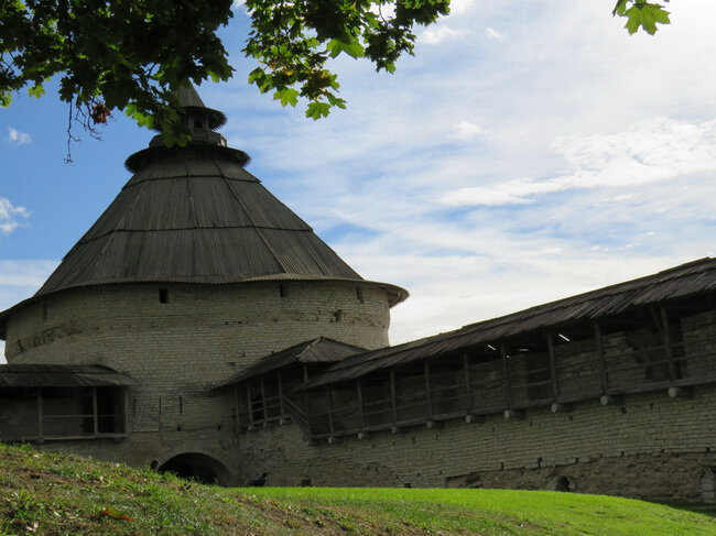 Landmark, attraction Покровская башня, Pskov, photo