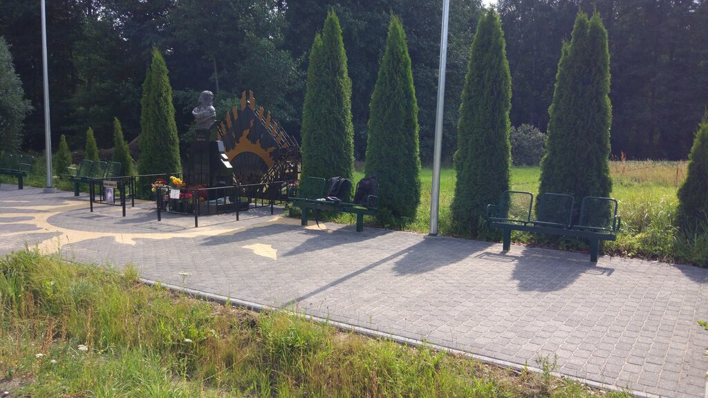 Monument, memorial Monument at the site of the death of Viktor Robertovich Tsoy, Latvia, photo