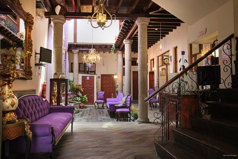 Гостиница Hotel Colonial San Agustin в Кито