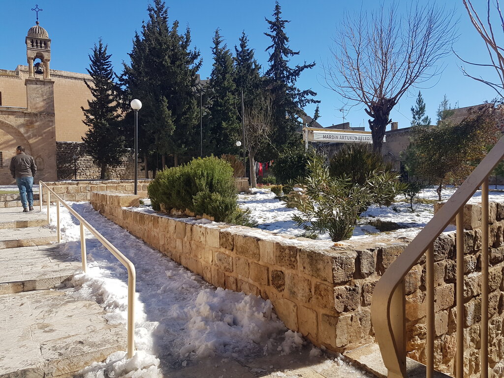 Ortodoks kiliseleri Mor Behnam Kırklar Kilisesi, Mardin, foto