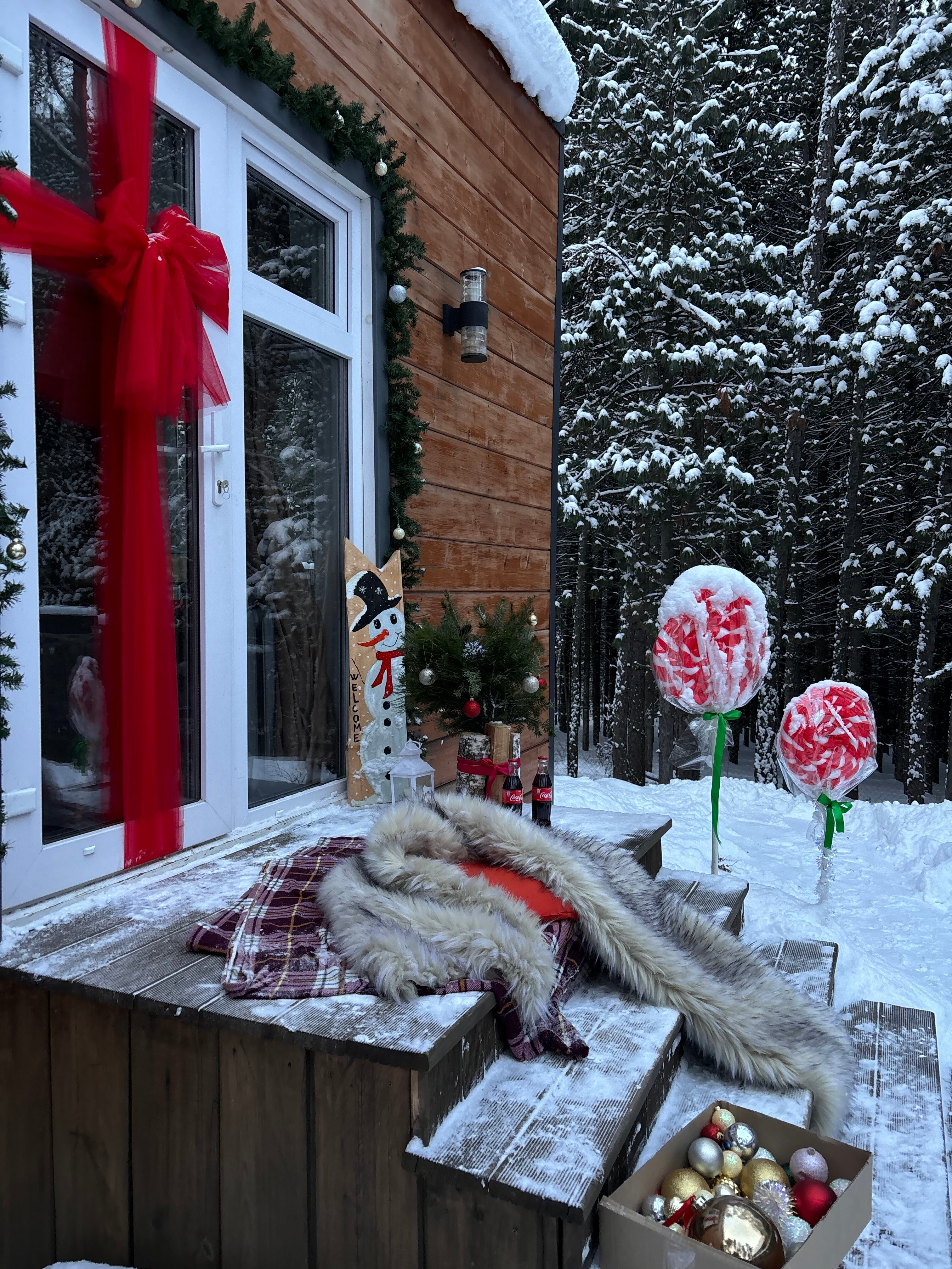 Фото Домики в лесу