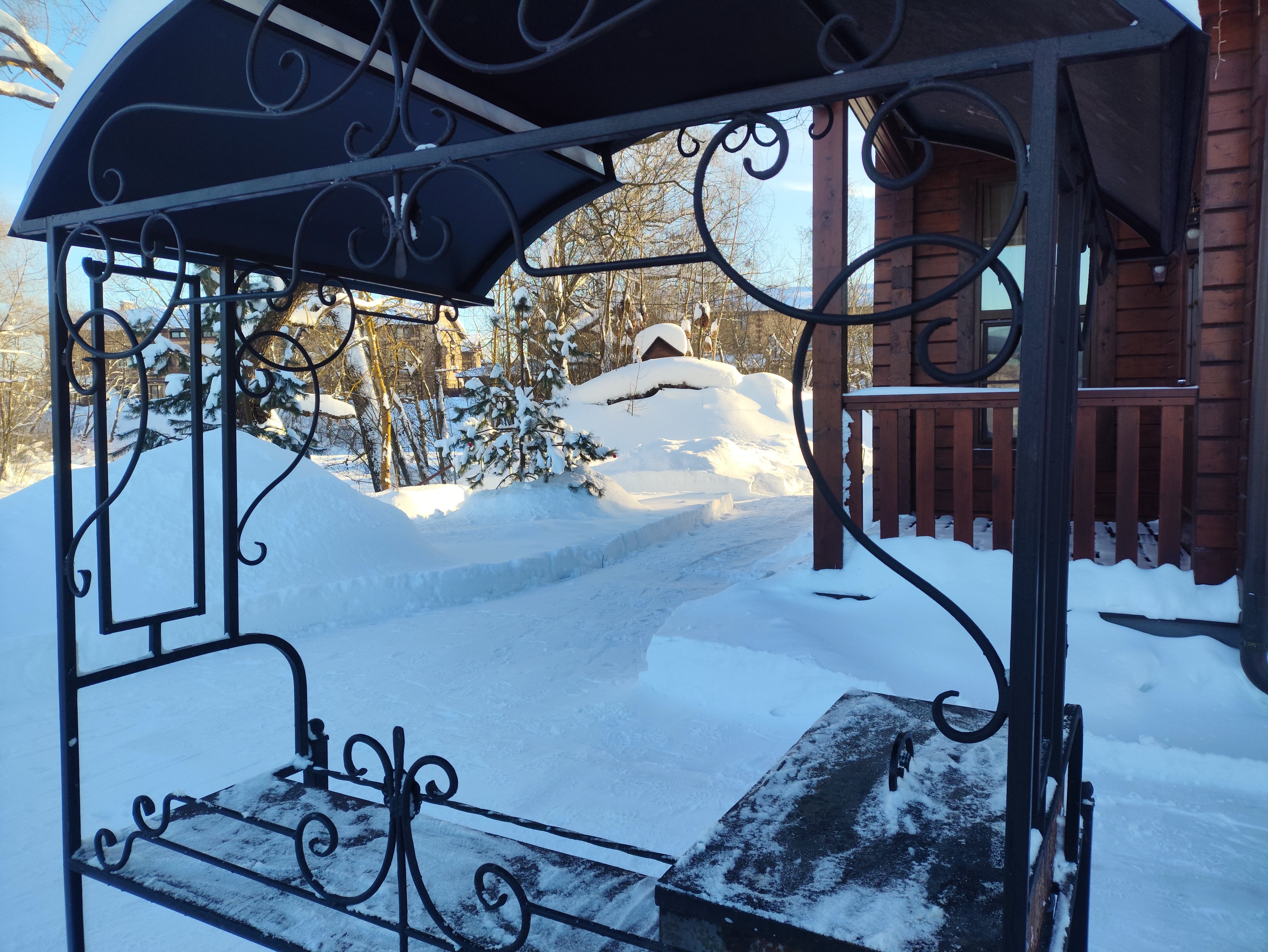 Фото Загородный дом с русской баней