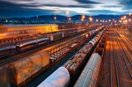 Lotos (Krasnaya Sosna Street, 2к1с5), rail freight transport