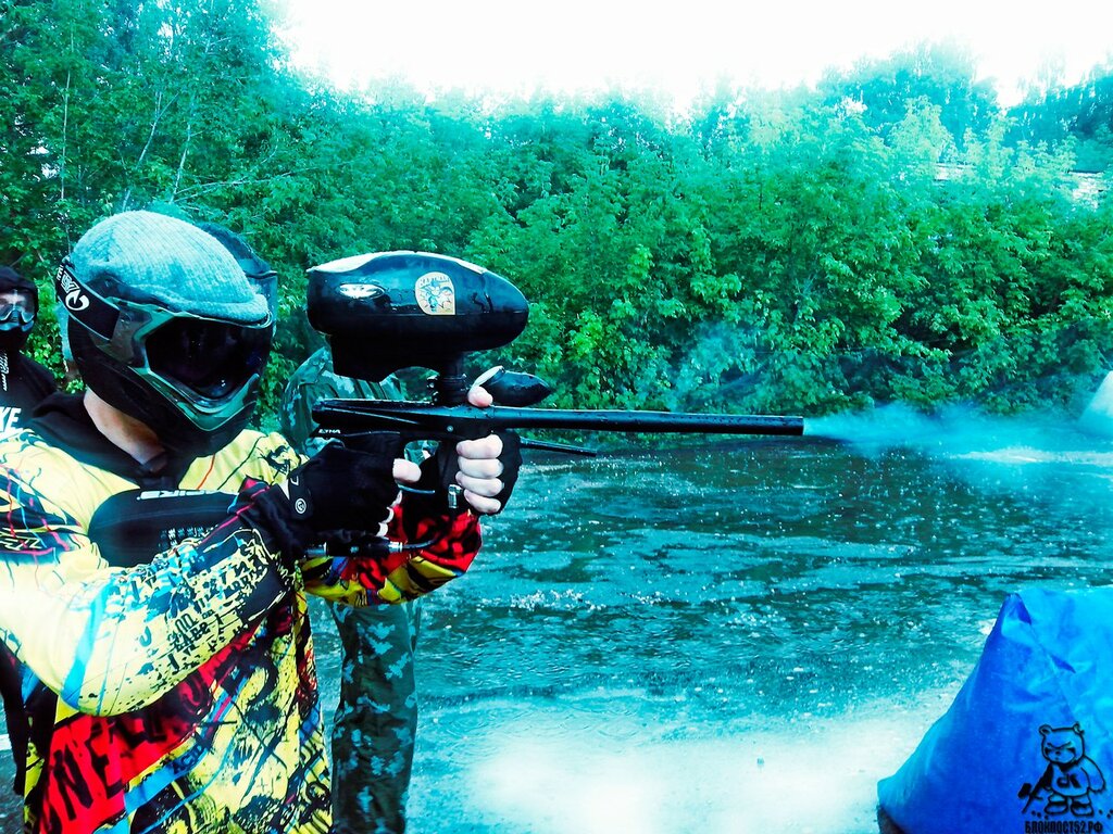 Paintball Paintball club Blokpost52. Rf, Nizhny Novgorod, photo