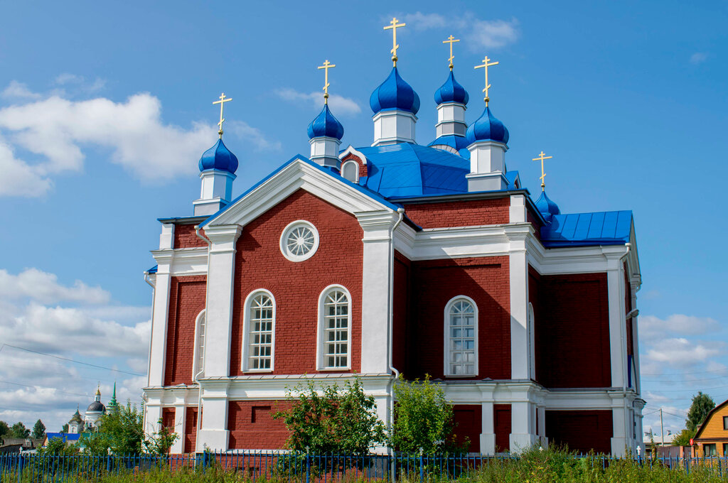 Православный храм Церковь Казанской иконы Божией Матери в Быньгах, Свердловская область, фото