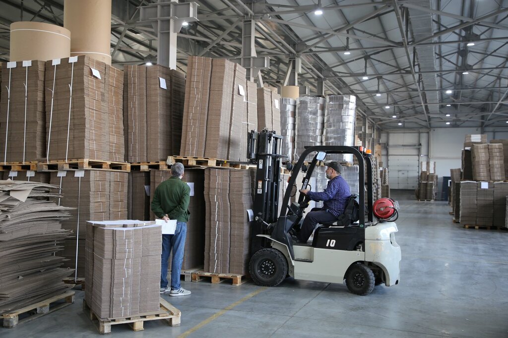 Packing materials Ekotar - corrugated cardboard and cardboard packaging plant, Republic of Dagestan, photo