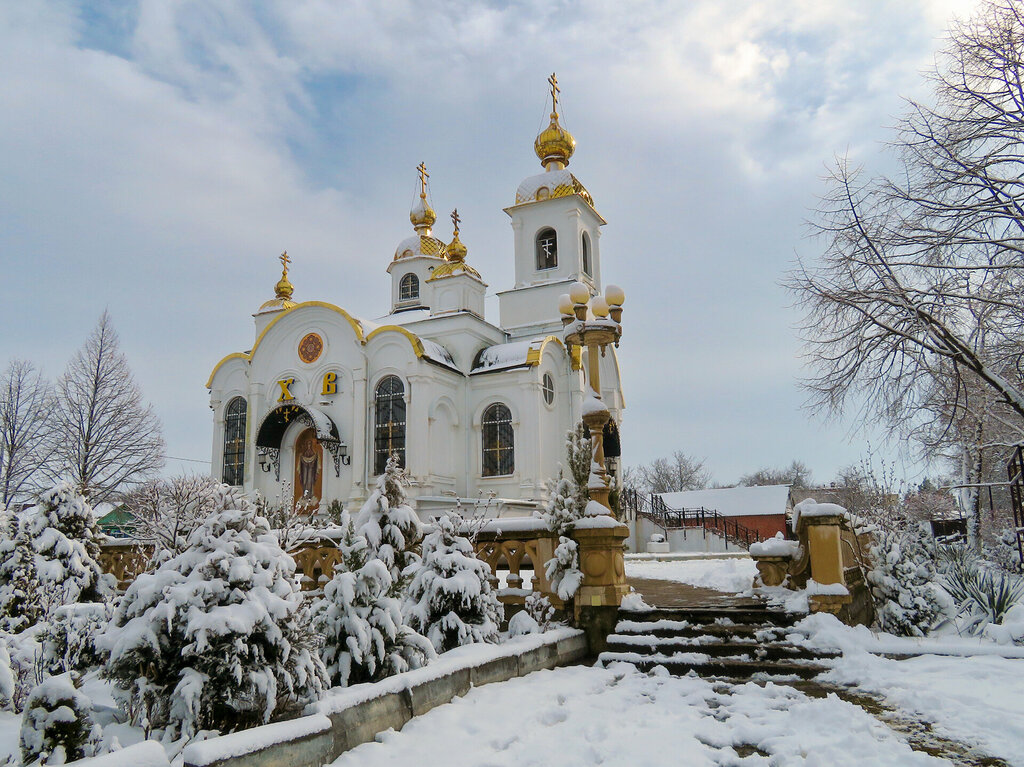 كنيسة أرثوذكسية Церковь Рождества Богородицы ، كراسنودار كراي، صورة