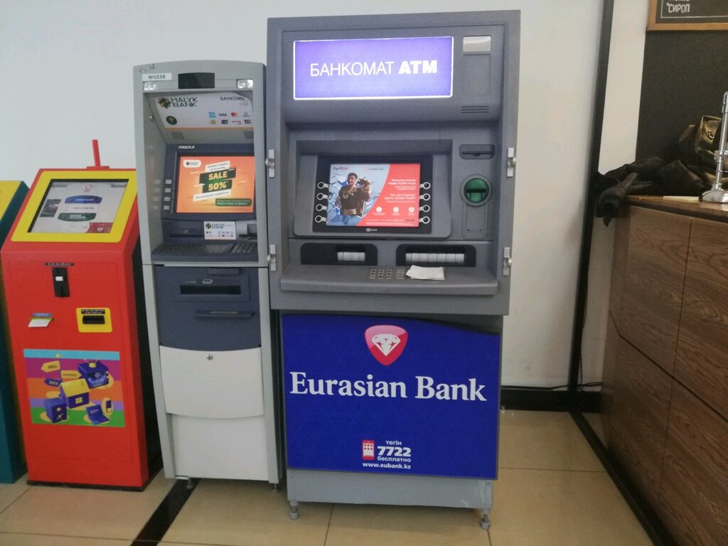 ATM Eurasian Bank, Astana, photo