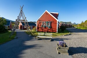 Гостиница Nyvågar Rorbuhotell