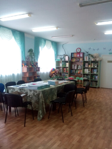 Kütüphaneler Калмиинская сельская библиотека, Tataristan, foto