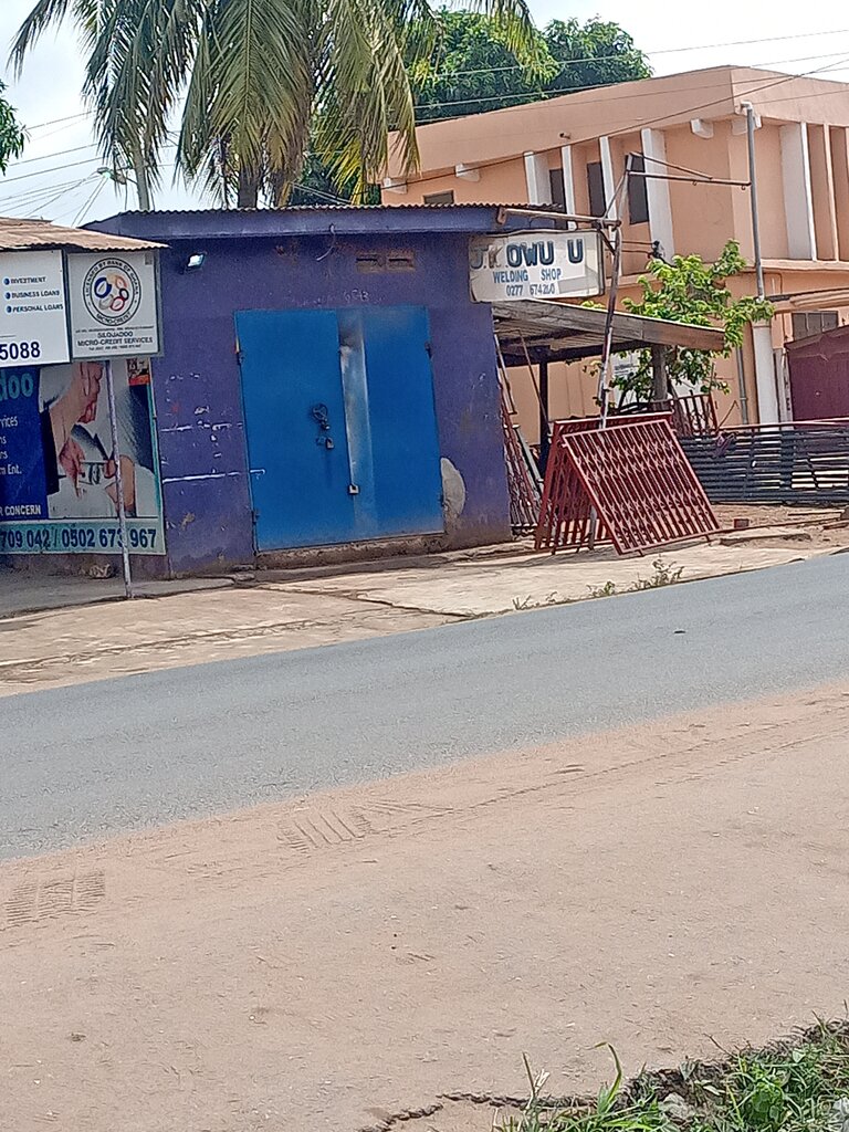 Car service, auto repair J. K Owsu welding shop, Earth, photo