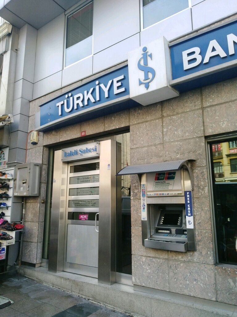 Banka Türkiye İş Bankası Laleli İstanbul Şubesi, Fatih, foto
