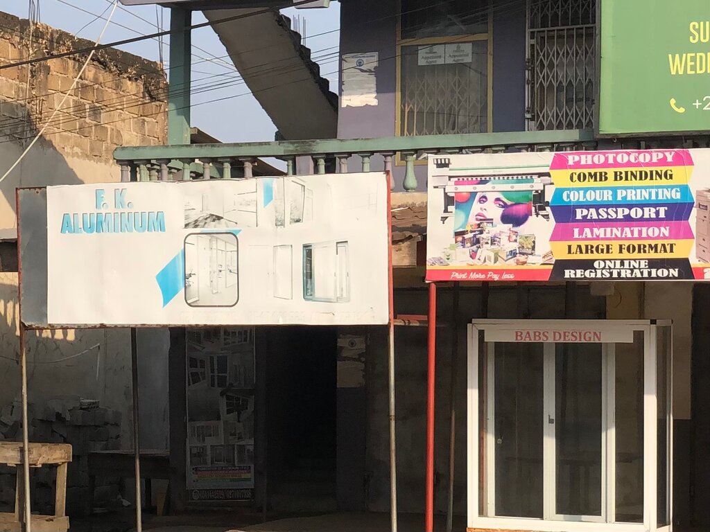 Copy center Printing Press, Accra, photo