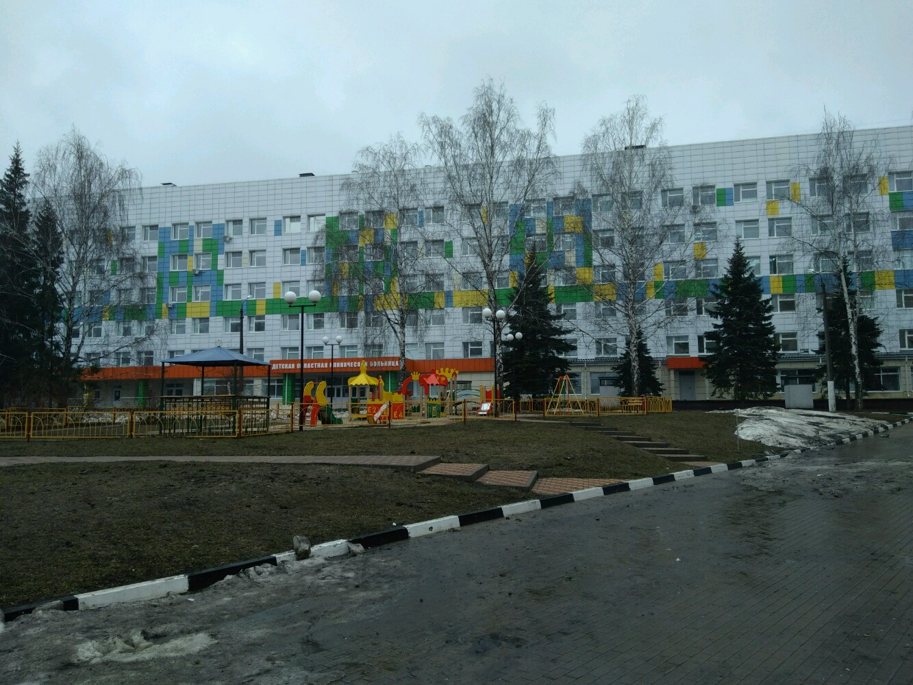 Детская больница ул губкина 44 фото Храм святых Косьмы и Дамиана, православный храм, ул. Губкина, 44, Белгород - Янд