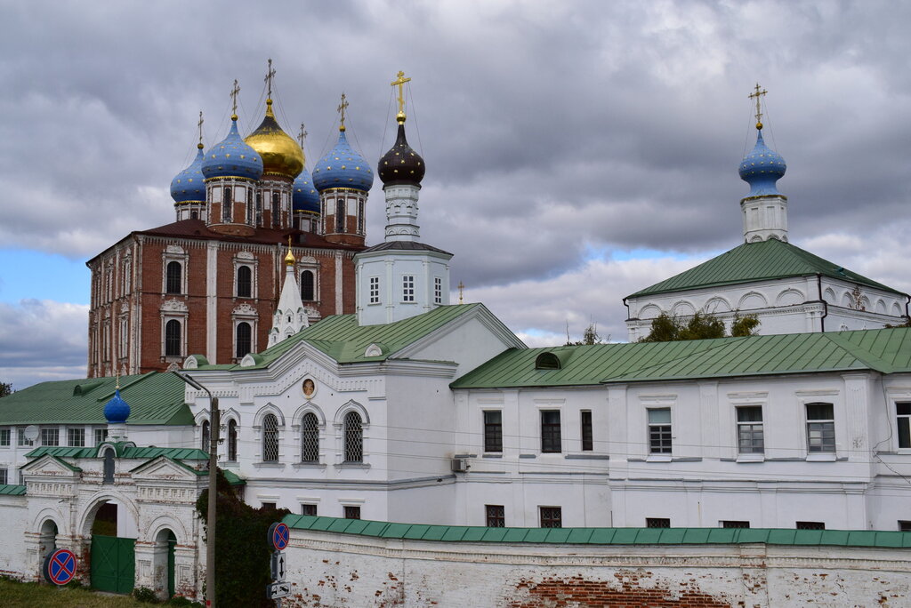 Рязанский Кремль Спасо Преображенский собор