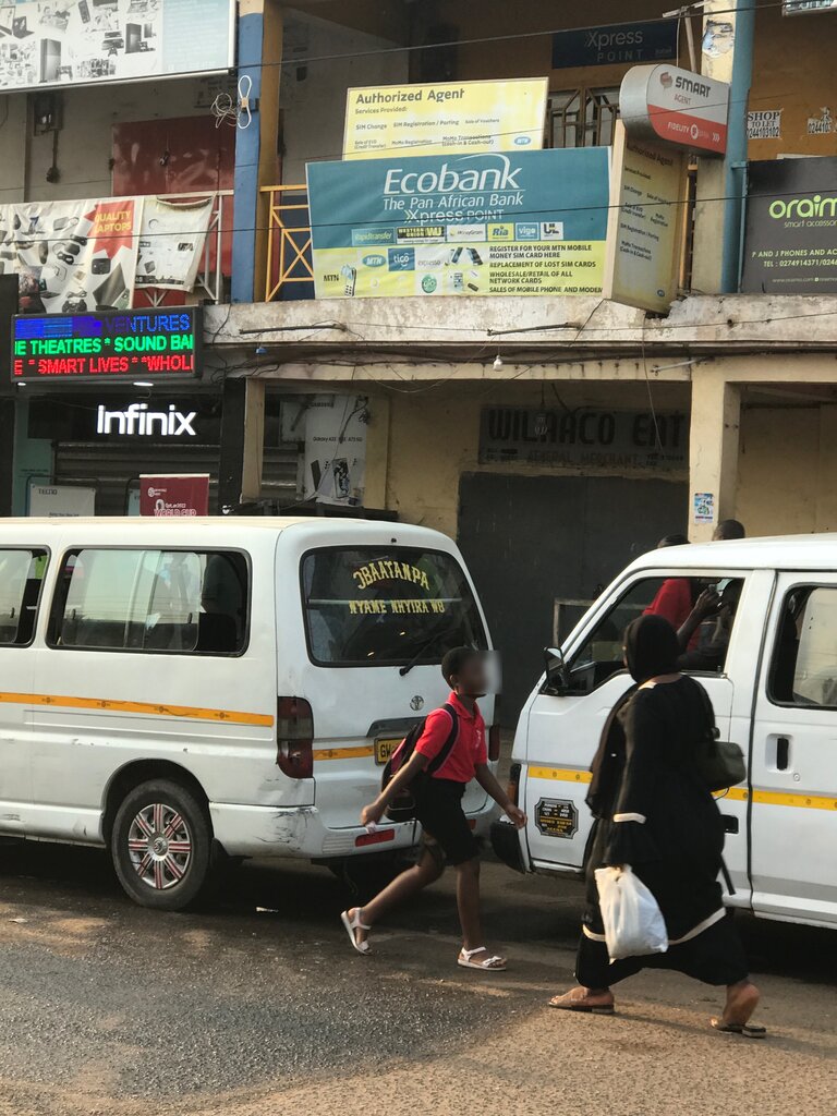 Money transfers Ecobank, Accra, photo