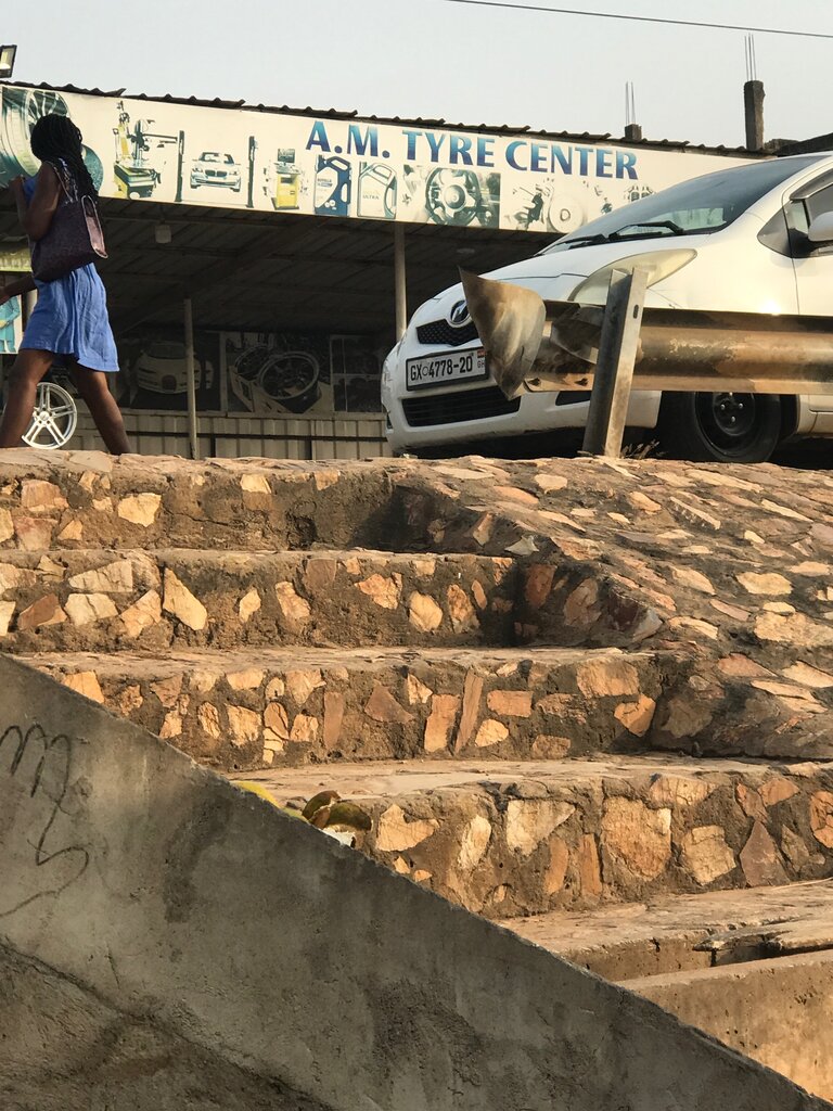 Tires and wheels A.M Tyre Centre, Accra, photo