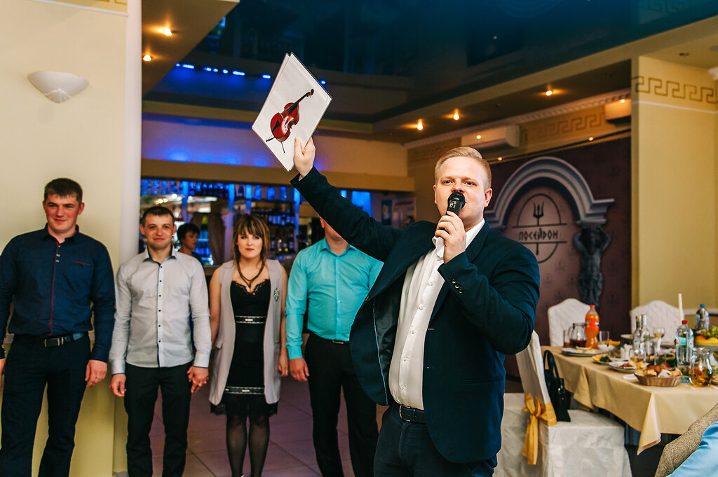 Presenters and event hosts Vedushchij Dmitrij Onegin, Tambov, photo