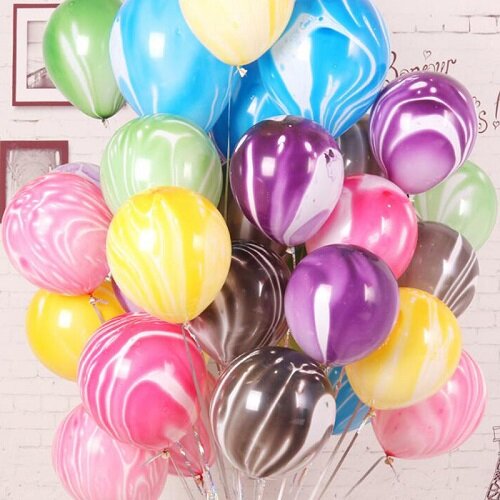 Goods for holiday Shariki, Moscow, photo